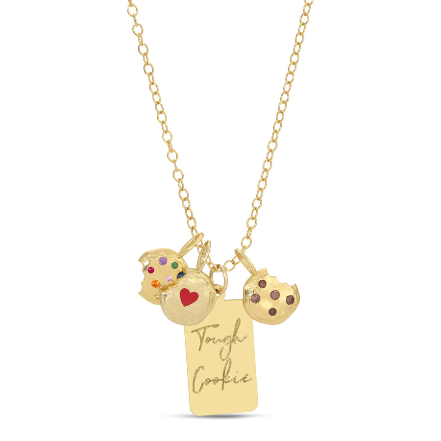 Tough-Cookie-Ale-Weston-Necklace-with-Birthday-Cookie-Charm-Chocolate-Chip-Cookie-and-Heart-Cookie